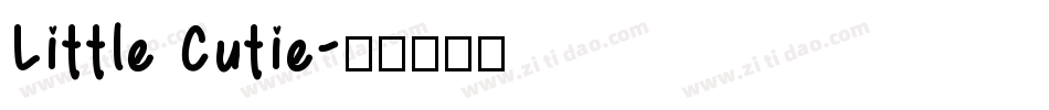 Little Cutie字体转换